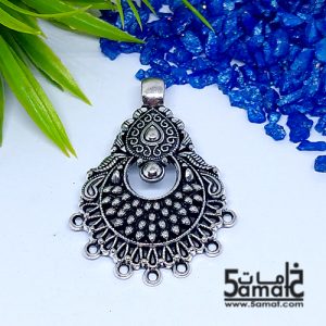 دلايه فضي بحلقات