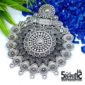 دلايه فضي بحلقات