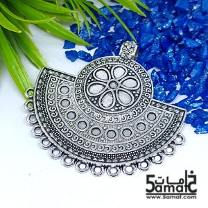دلايه فضي بحلقات