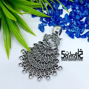 دلايه فضي بحلقات