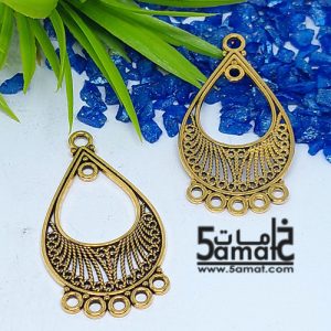 2 دلايه حلق ذهبي