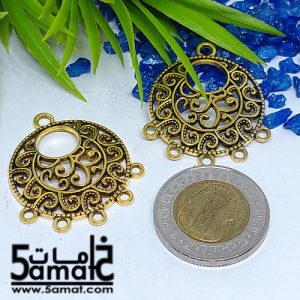 2 دلايه حلق ذهبي