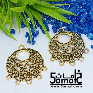 2 دلايه حلق ذهبي