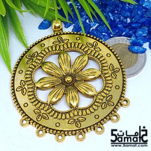 دلايه كبيره دهبي مزخرفه بحلقات