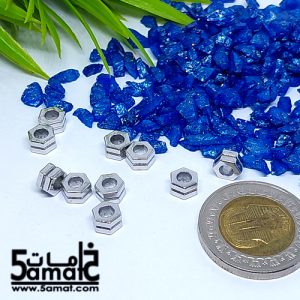 10 فاصل فضي مقاس 6