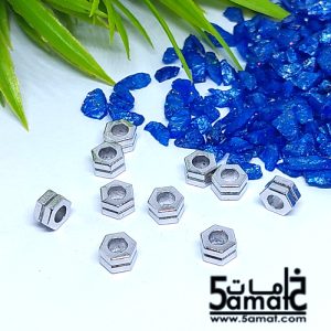10 فاصل فضي مقاس 6