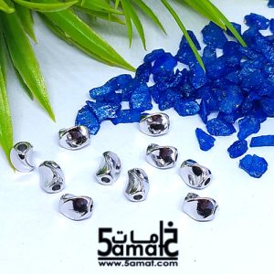 10 فاصل فضي ملتوي مقاس 4