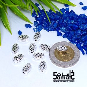 10 فاصل فضي مزخرف