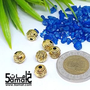 6 فاصل ذهبي مزخرف مقاس 8