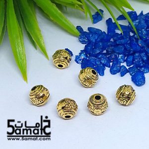 6 فاصل ذهبي مزخرف مقاس 8