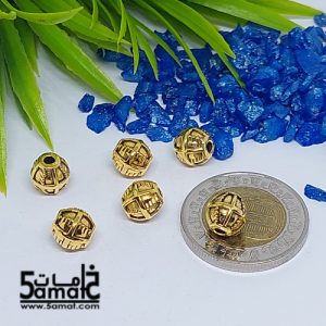 6 فاصل ذهبي مزخرف مقاس 8