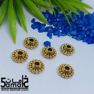 6 فاصل ذهبي مزخرف مقاس 10