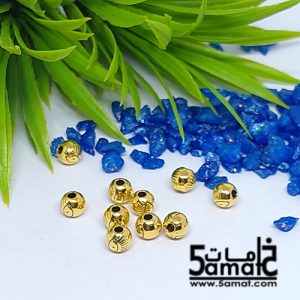 10 فاصل ذهبي مزخرف برسم عين مقاس 6
