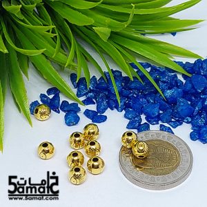10 فاصل ذهبي مزخرف برسم عين مقاس 6