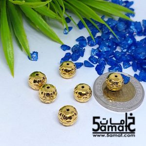 6 فاصل ذهبي مزخرف مقاس 8
