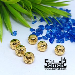 6 فاصل ذهبي مزخرف مقاس 8