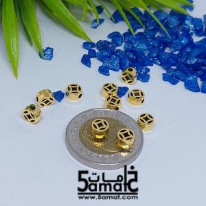 10 فاصل ذهبي مزخرف مقاس 6