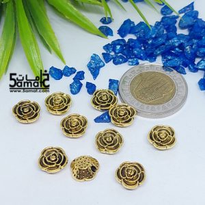 10 فاصل ذهبي مزخرف مقاس 9.5