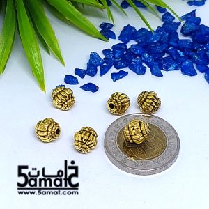 6 فاصل ذهبي مزخرف مقاس 8