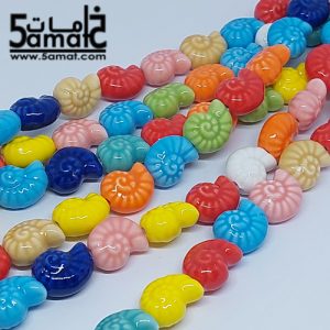 فرع خزف صدفي – سيراميك – حبات ودع ملفوف – في حدود 21حبه