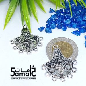 2 دلايه حلق فضي