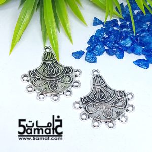 2 دلايه حلق فضي