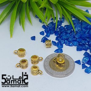 6 حامل دلايه مقاس 6مم ذهبي