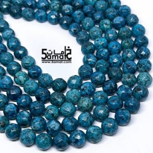 فرع عقيق  فاسيت faceted مقاس 10-  من 36 ل 38 حبه-  كود W
