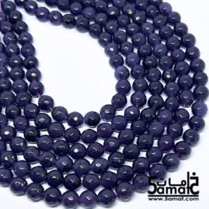 فرع عقيق فاسيت مقاس 8- من 45 ل 47 حبه – باذنجاني غامق مسود – كود W
