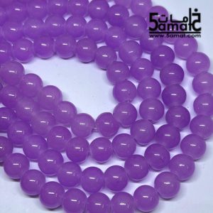 فرع دبل خرز مرمر زجاج مقاس 10 – موف – الفرع أكثر من 80 حبه
