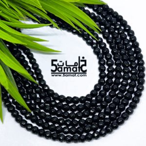 فرع عقيق فاسيت faceted مقاس 4- طول الفرع من 37ل38 سم بالتقريب – أسود- كود W