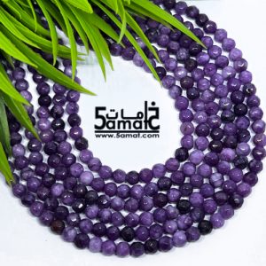فرع عقيق فاسيت faceted مقاس 4- طول الفرع من 37ل38 سم بالتقريب- موف II- كود W