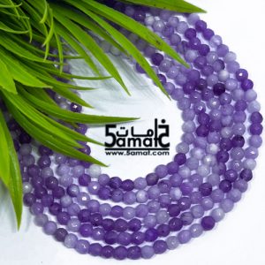 فرع عقيق فاسيت faceted مقاس 4- طول الفرع من 37ل38 سم بالتقريب- موف I- كود W