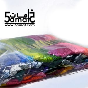 100 شله خيط مالونيه ألوان عشوائيه