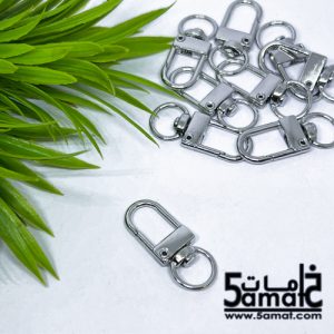 قفل جنش مودرن ليد الشنطه او لسلسله الموبايل فضي – قطعه واحده