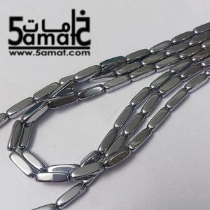فرع هيماتايت –  مقاس4 *13 ملم- فضي