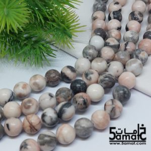 فرع حجر رودونيت  Rhodonite مقاس 10- من 36 ل38 سم- في حدود 36 حبه – كود AG2026