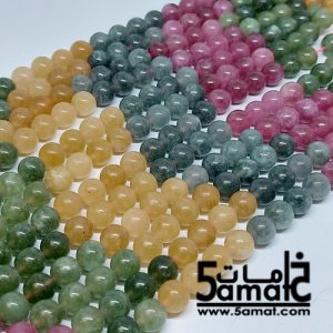 فرع ميكس أفنتورين مفرد مقاس 8  – Mix Aventurine stone من 45 ل 47 حبه – كود W