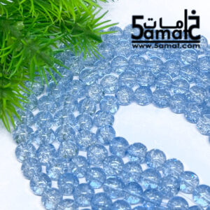 فرع فتافيت السكر زجاج مقاس 8 مم لون لافندر