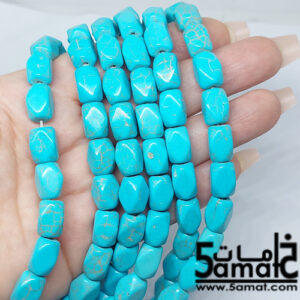 فرع خرز فيروز – طول الحبه 12 ملم- في حدود 30 حبه