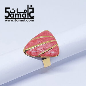 خاتم  ستانلس ذهبي – فري سايز – قابل للتوسيع –  مقاوم للصدأ