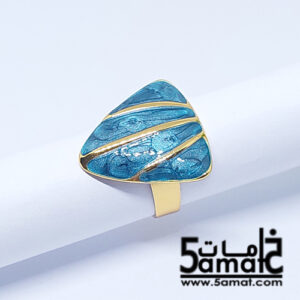 خاتم  ستانلس ذهبي – فري سايز – قابل للتوسيع –  مقاوم للصدأ