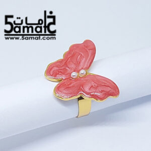 خاتم  ستانلس ذهبي – فري سايز – قابل للتوسيع –  مقاوم للصدأ