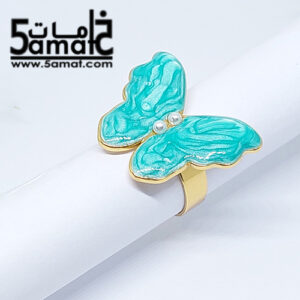خاتم  ستانلس ذهبي – فري سايز – قابل للتوسيع –  مقاوم للصدأ