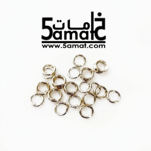 1 جرام زرد مقاس 4 مم – مطلي نيكل مقاوم للصدأ – في حدود 28 قطعه