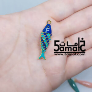 دلايه ذهب صيني سمكه – قطعه واحده