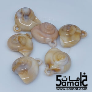 خرز بلاستيك قواقع بحر- 20 جرام – الكميه موضحه في الصوره