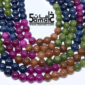 فرع ميكس أفنتورين مفرد مقاس 6  – Mix Aventurine stone من 45 ل 47 حبه – كود W