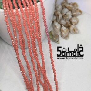 فرع كريستال مقاس3 أورانج غامق مط جنجاه